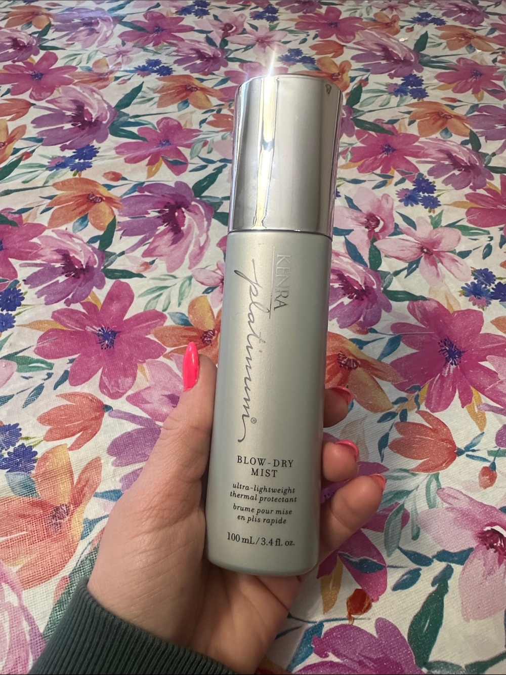 Platinum Blow-Dry Mist - Silver Thermal Protectant (100 mL) 3.4 oz